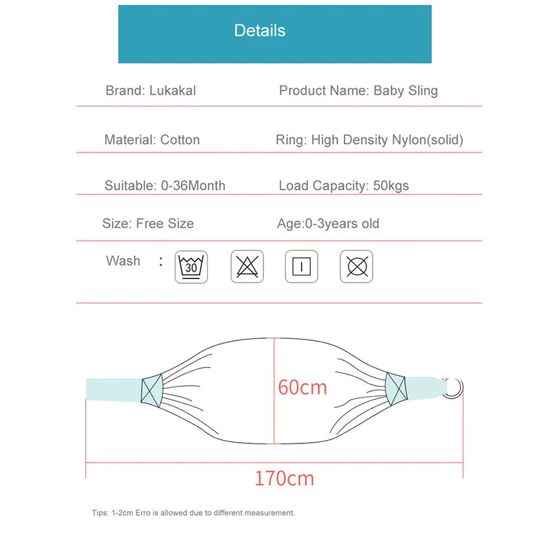 Écharpe de Portage Bébé 0-36 Mois — Coton Mesh Respirant, Couvre-aläitement Inclus