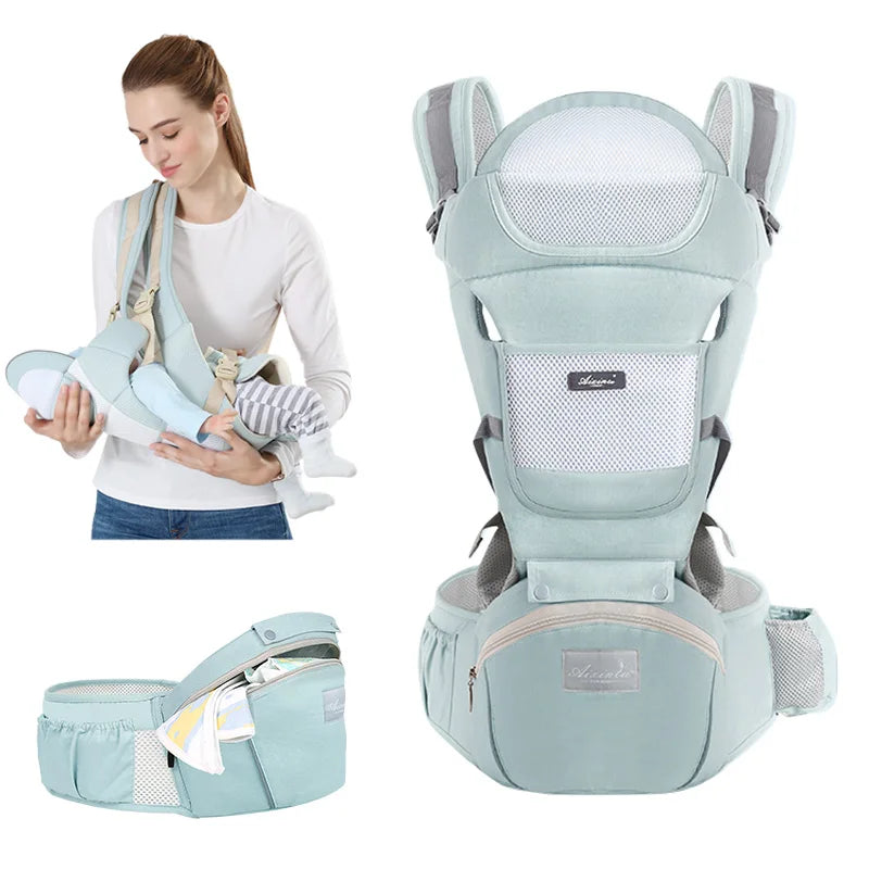 Porte-bébé ergonomique avec siège de hanche