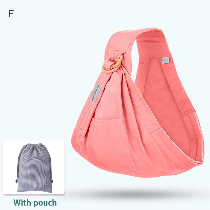 Écharpe de Portage Bébé 0-36 Mois — Coton Mesh Respirant, Couvre-aläitement Inclus