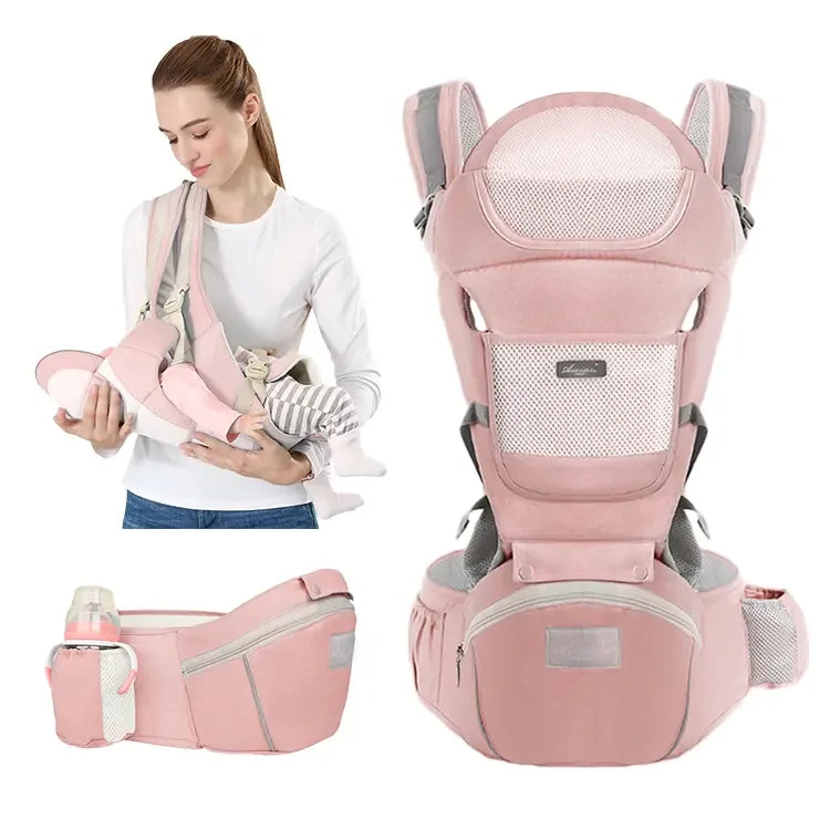 Porte-bébé ergonomique avec siège de hanche