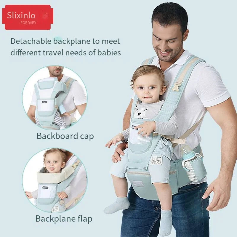 Porte-bébé ergonomique avec siège de hanche