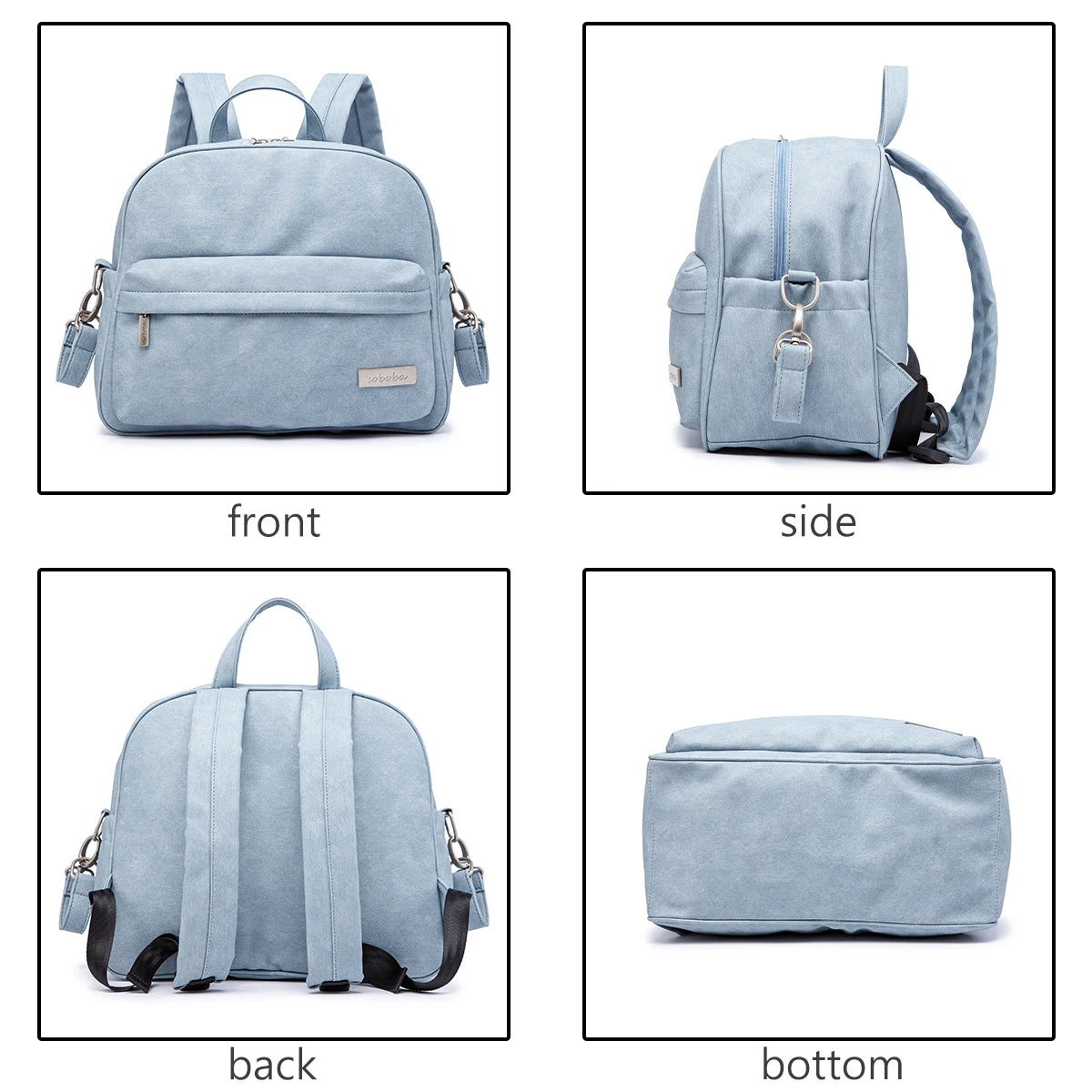 Fashion Diaper Bag for Newborn Baby Waterproof Light Weight Protable Mommy Diaper Backpack for Quick Outing Nappy Changing Bag
