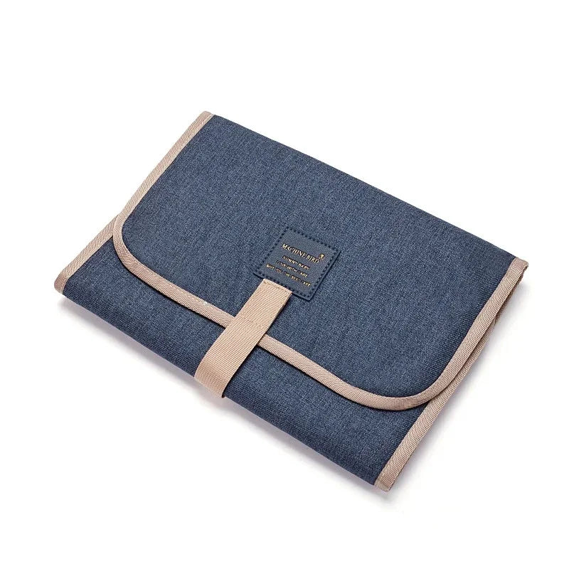 Tapis à Langer Imperméable Portable – Pliable, Lavable & Compact pour Voyage