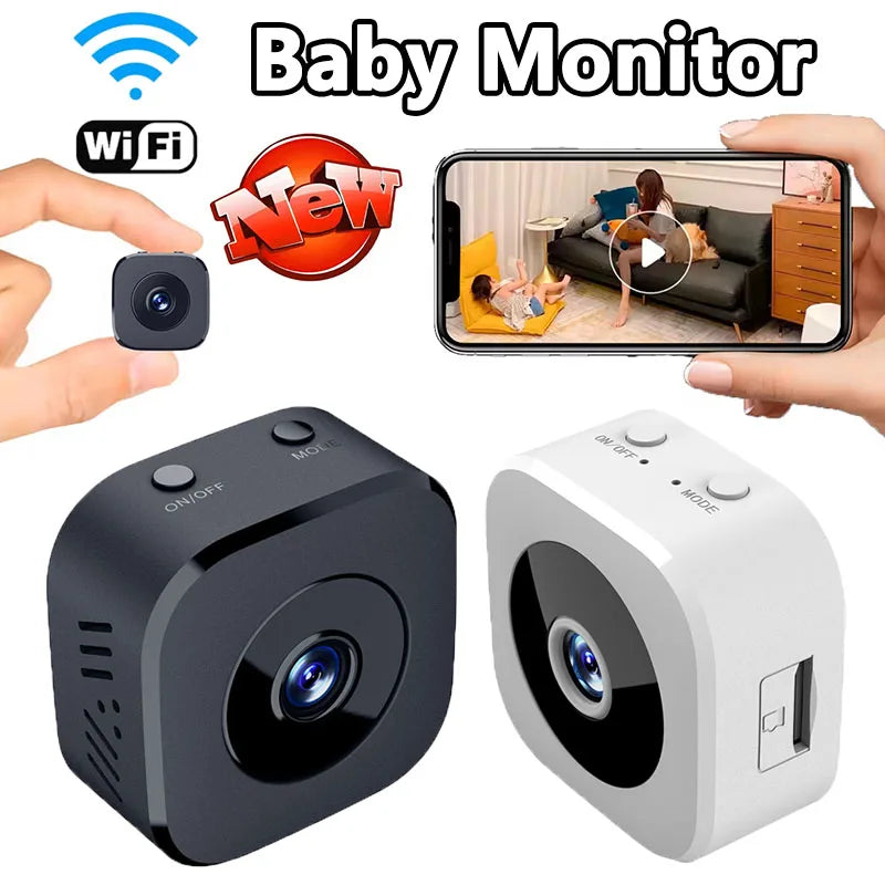 Babyphone Caméra HD Wi-Fi — Surveillance Bébé en Temps Réel