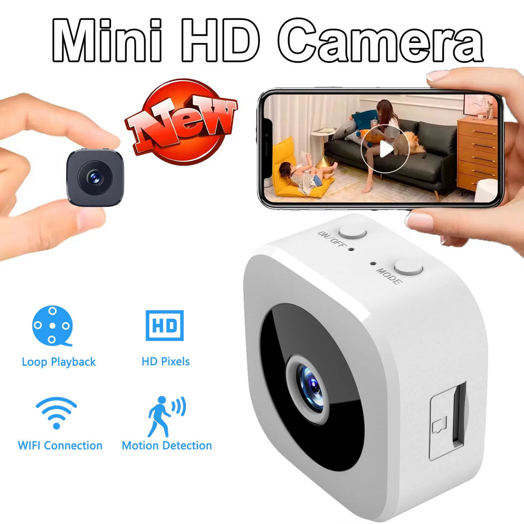 Babyphone Caméra HD Wi-Fi — Surveillance Bébé en Temps Réel