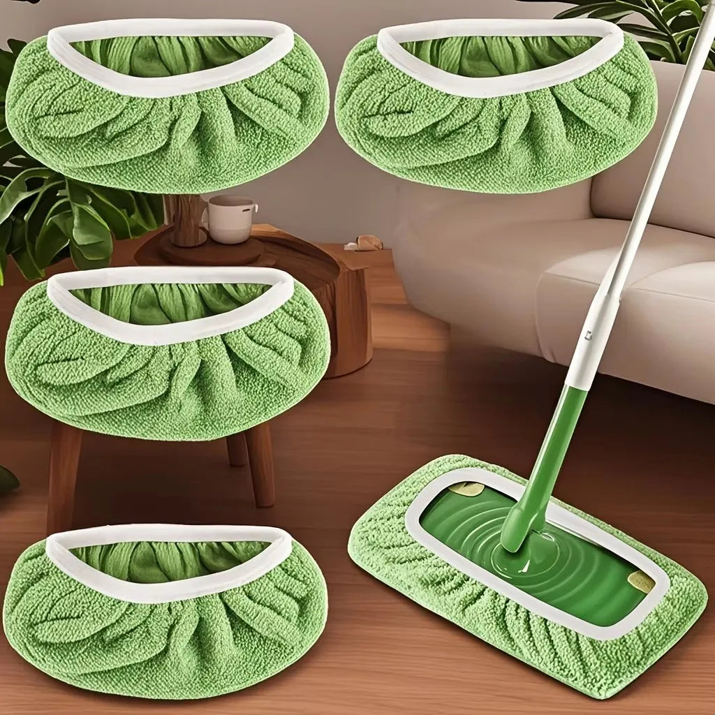 Tampons de Serpillière Réutilisables en Microfibre — Lot de 2 ou 4