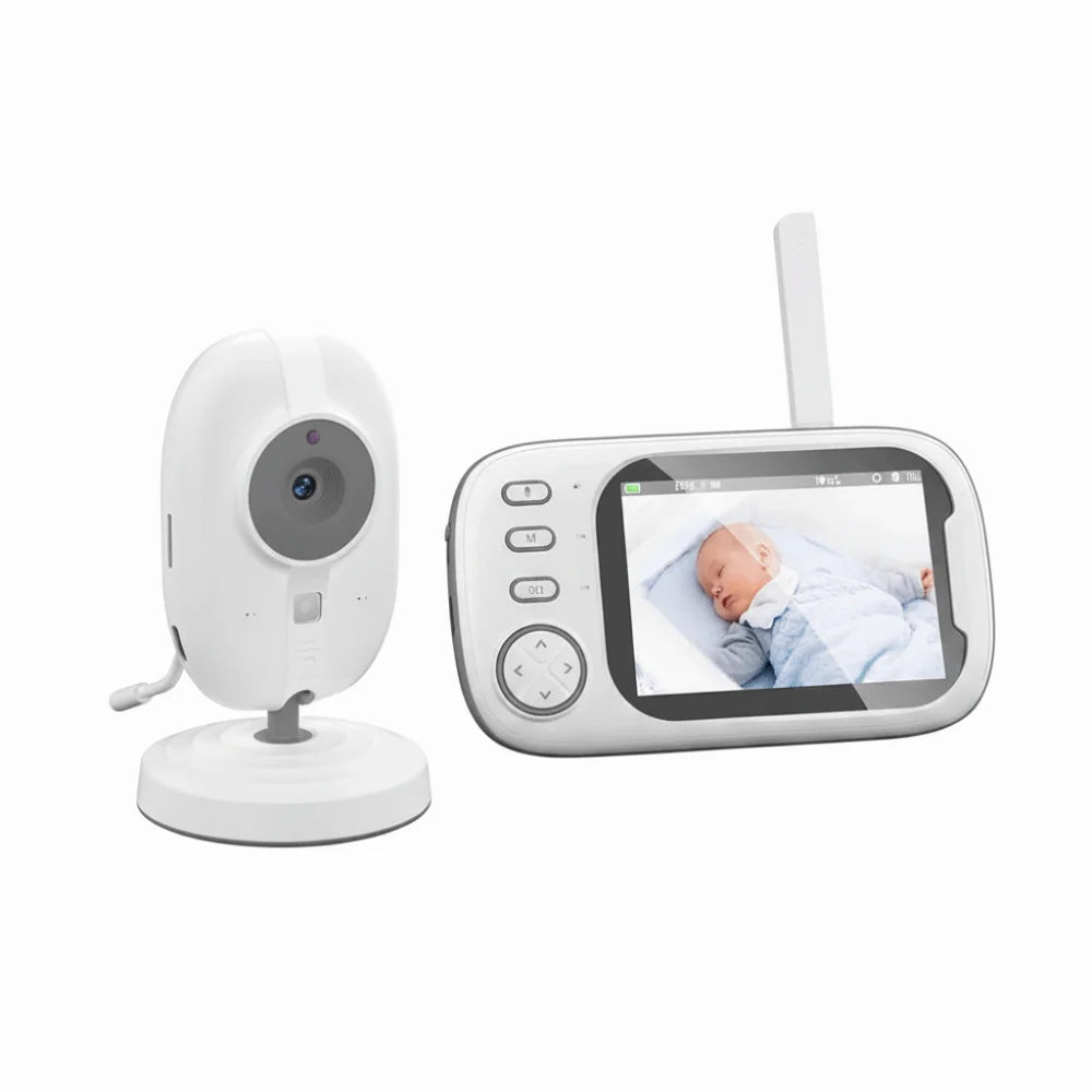 3.5-inch LCD ABM600 Baby Monitor Wireless Real-time Video Baby Monitor 2-Way Audio Upgraded Camera