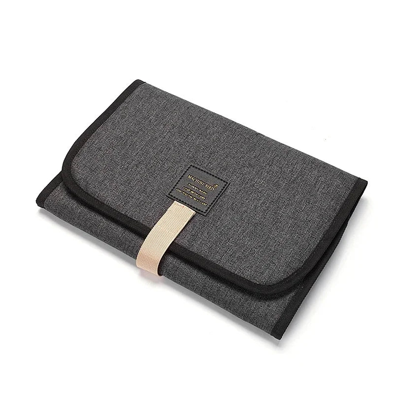 Tapis à Langer Imperméable Portable – Pliable, Lavable & Compact pour Voyage