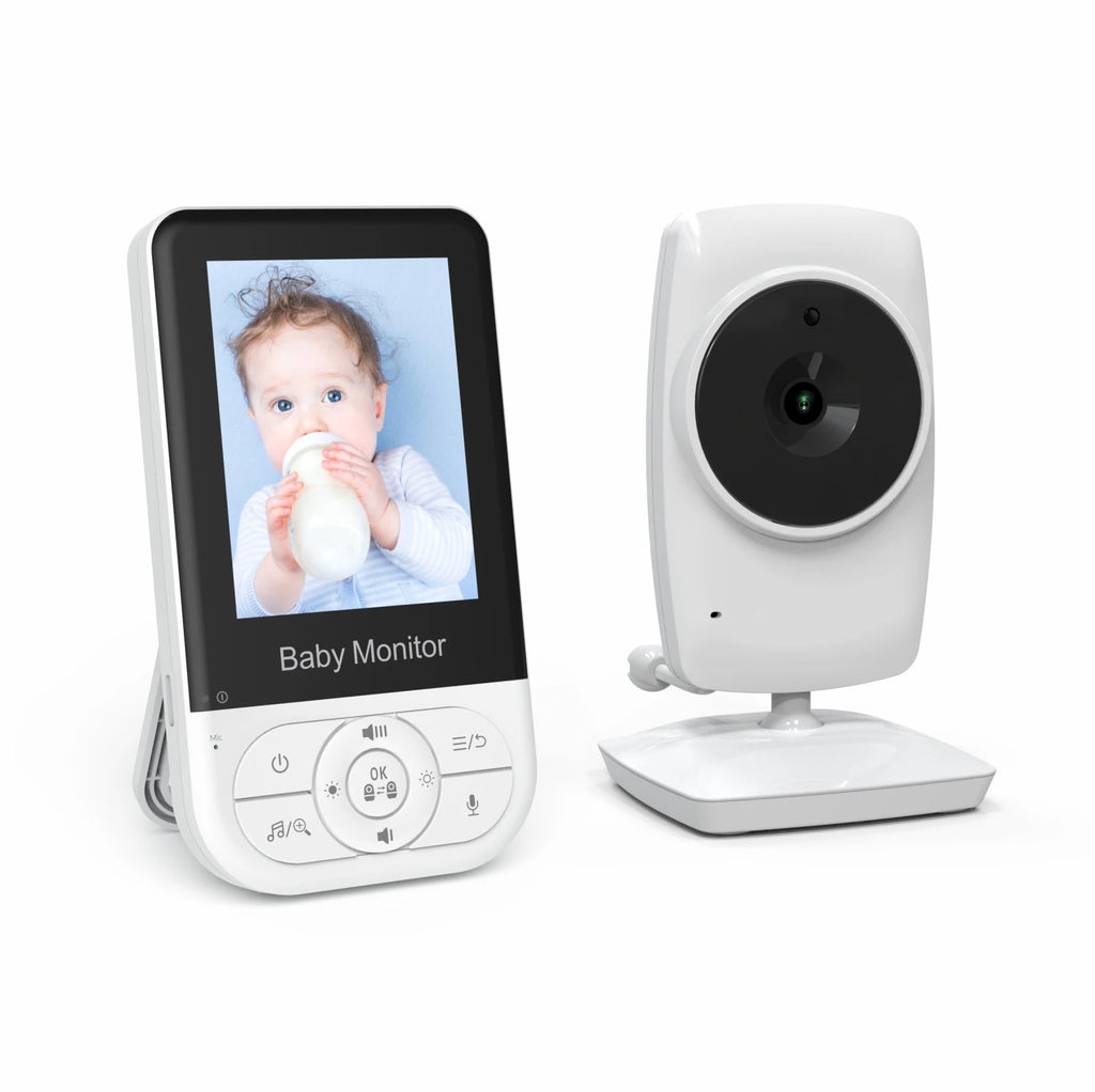 2.8-inch Wireless Intercom Baby Camera with Temperature Display Baby Monitor Babysitter