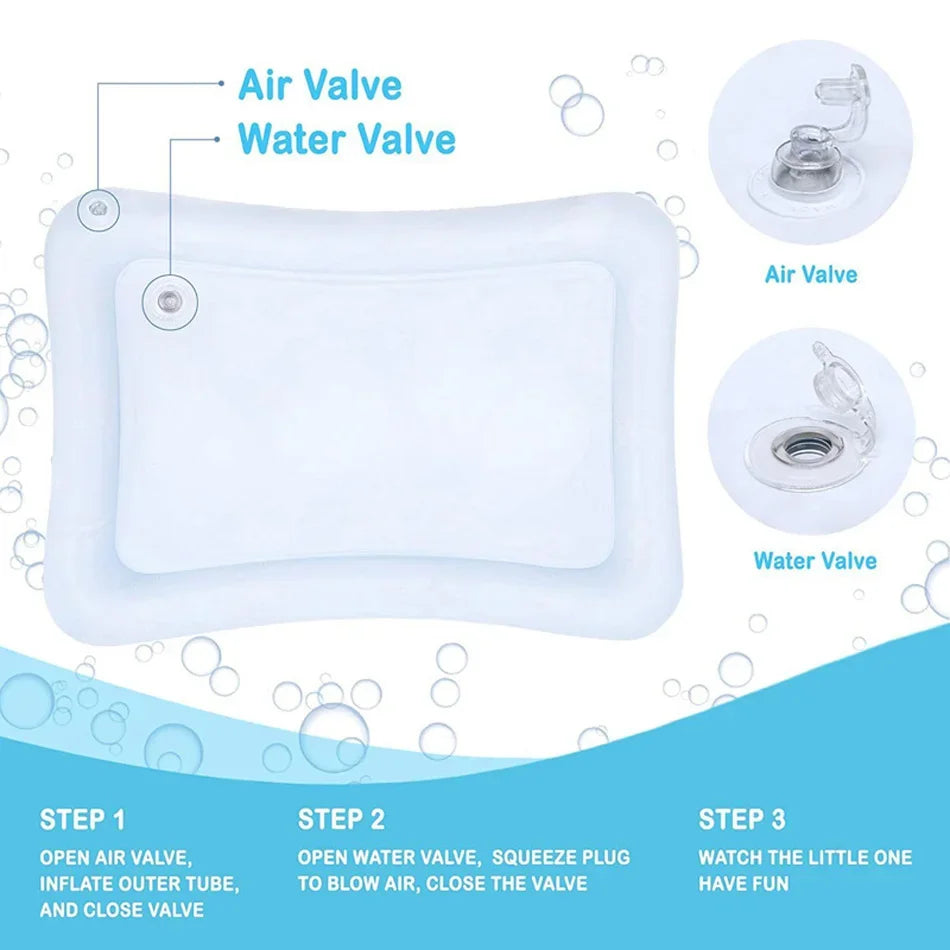 Baby Play Mat Inflatable Water Cushion PVC Infant Tummy Time Toddler Water Pad For Kids Early Education Developing Activity Toys